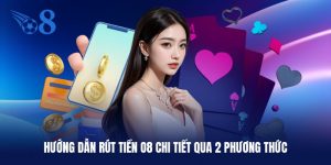 Hướng dẫn rút tiền O8 qua kênh ngân hàng và USDT